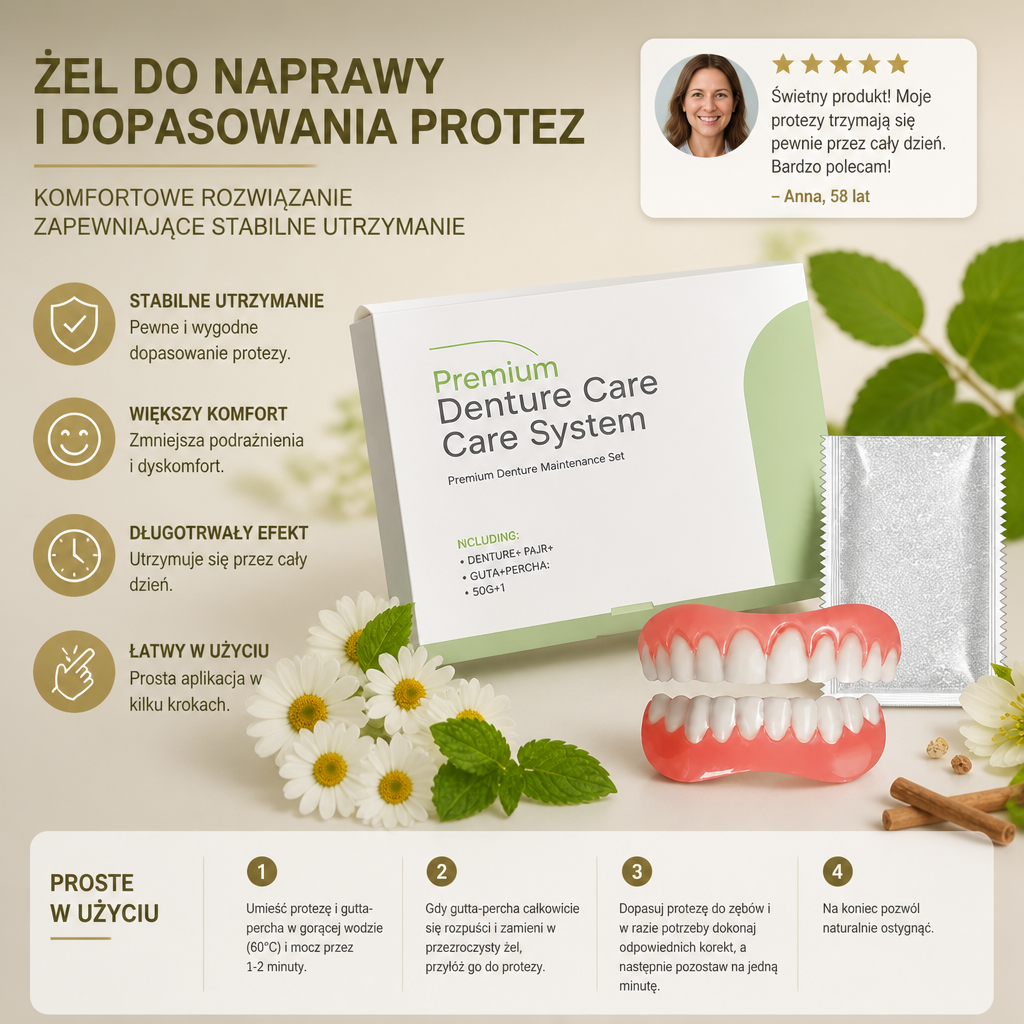 Żel Do Naprawy I Dopasowania Protez – Komfortowe Rozwiązanie Zapewniające Stabilne Utrzymanie