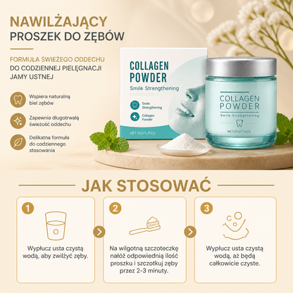Nawilżający Proszek Do Zębów – Formuła Świeżego Oddechu Do Codziennej Pielęgnacji Jamy Ustnej