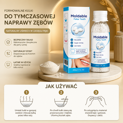Kulki Do Tymczasowej Naprawy Zębów – Formowalne Rozwiązanie Dla Naturalnego Uśmiechu