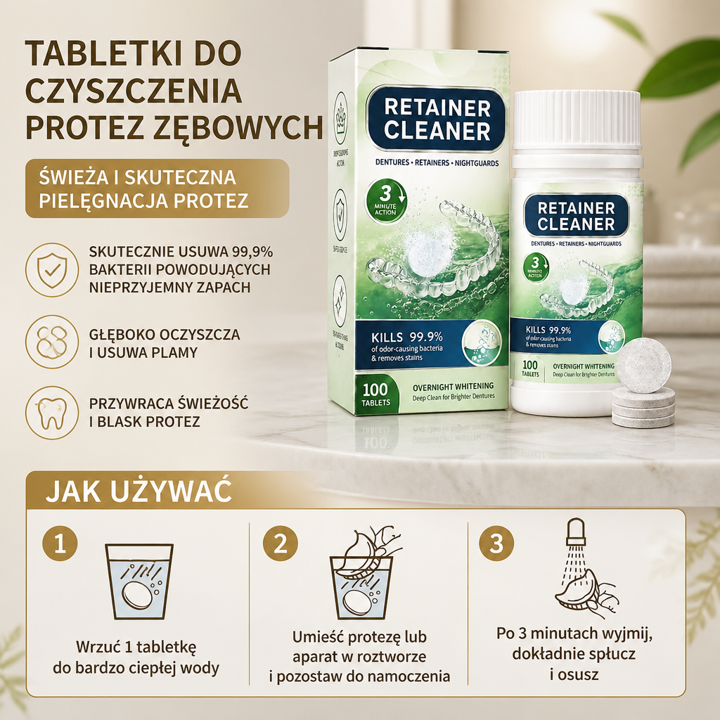 Tabletki Do Czyszczenia Protez Zębowych – Świeża I Skuteczna Pielęgnacja Protez Dentystycznych