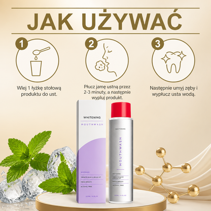 Odświeżający Płyn Do Płukania Jamy Ustnej Z Miętą – Delikatna Formuła Do Codziennej Pielęgnacji Ust