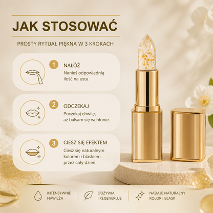 Balsam do Ust Zmieniający Kolor – Długotrwałe Nawilżenie i Naturalny Blask